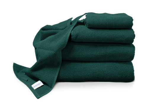 DORMEO COTTON TOWEL SET GREEN